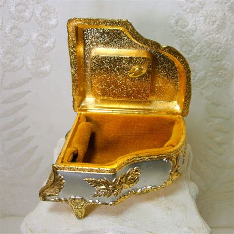 fuji brass metal piano music box japan|vintage japanese music box value.